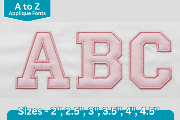 Classic Varsity Applique Font